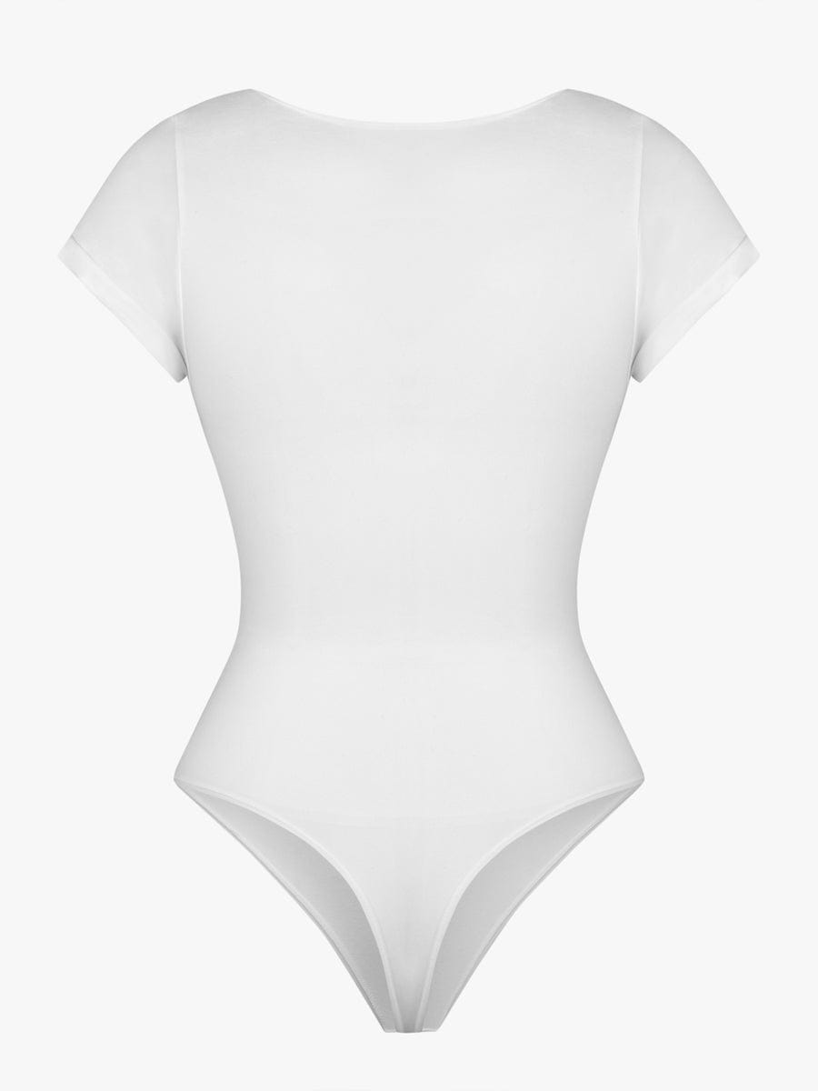 Wholesale Seamless Bust Support Waist & Abdomen Shaping Thong Bodysuit