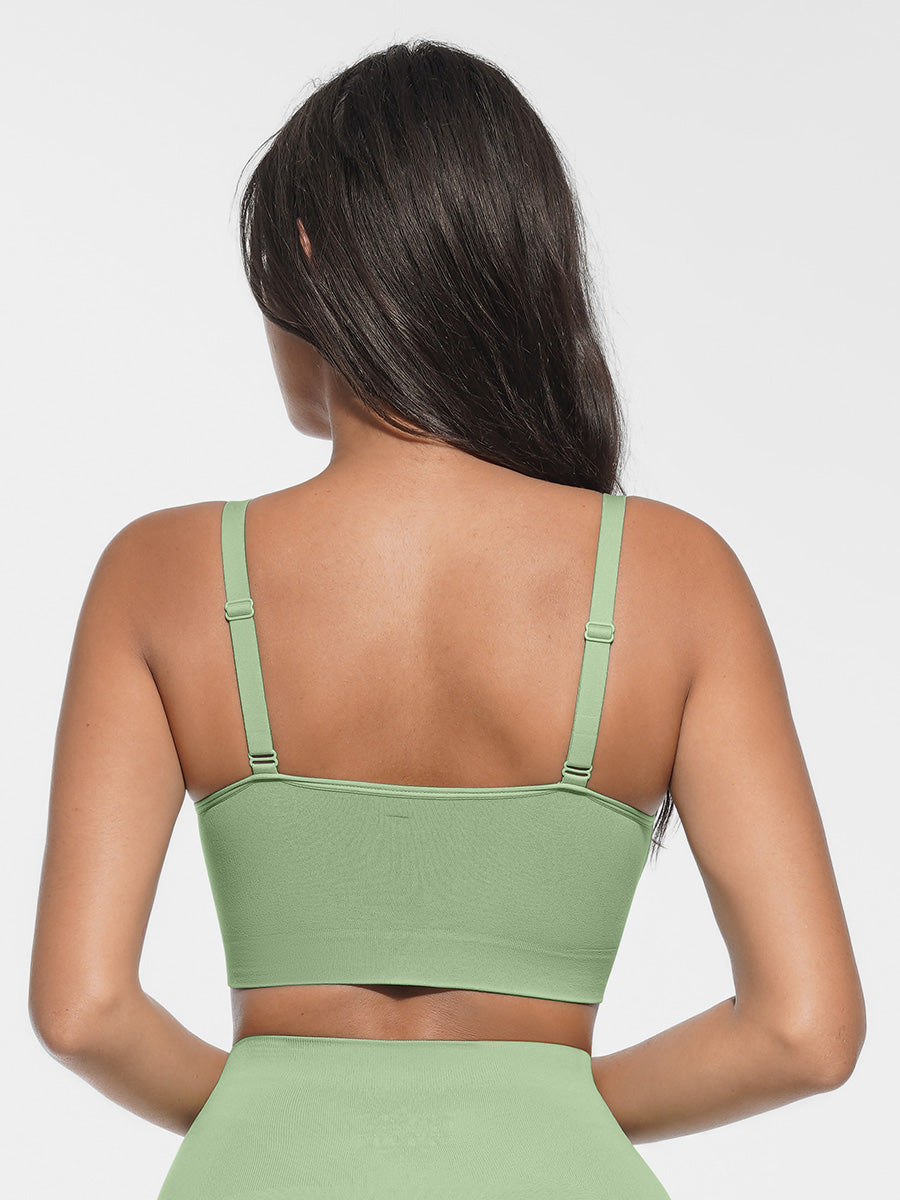 Wholesale Seamless Scoop Smooth Back Fat Bralettes Bras
