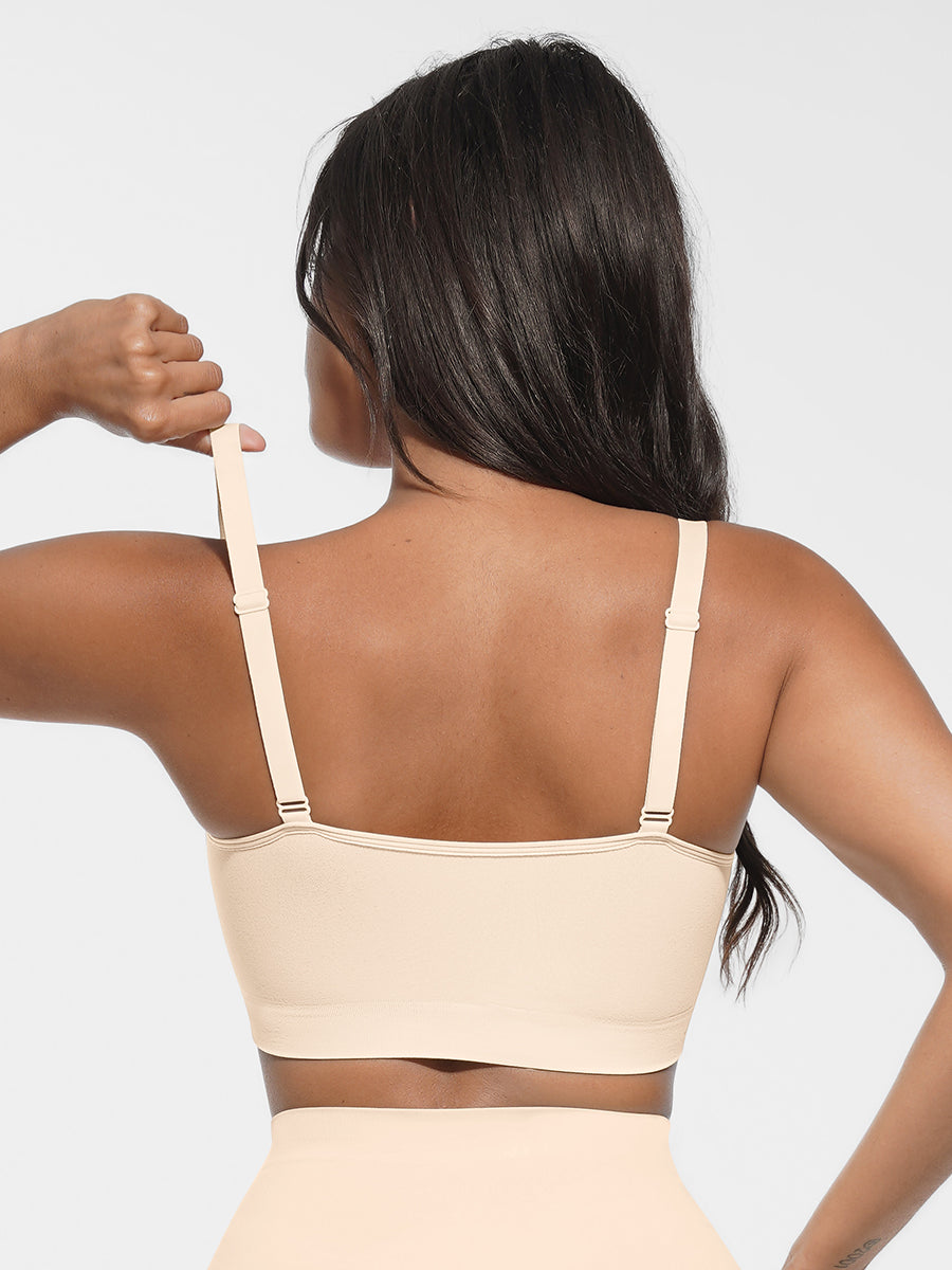 Wholesale Seamless Scoop Smooth Back Fat Bralettes Bras