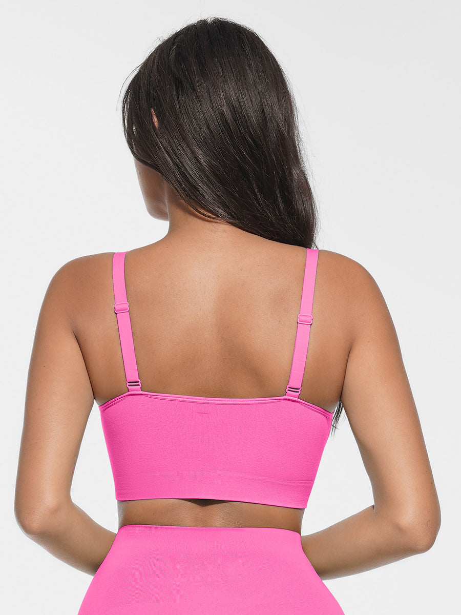 Wholesale Seamless Scoop Smooth Back Fat Bralettes Bras