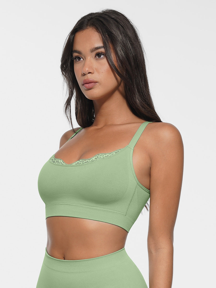 Wholesale Seamless Scoop Smooth Back Fat Bralettes Bras
