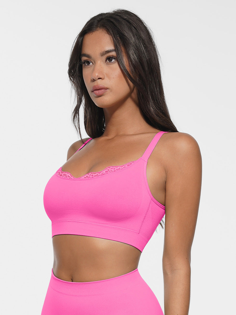 Wholesale Seamless Scoop Smooth Back Fat Bralettes Bras