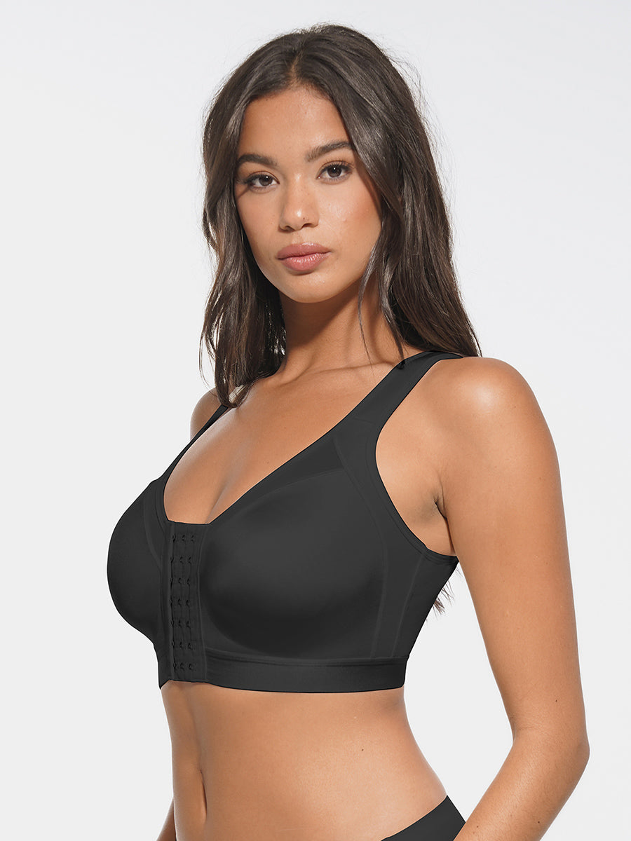 Wholesale Full Coverage Wireless No Padding Smooth Back & Side Support Postpartum Bra