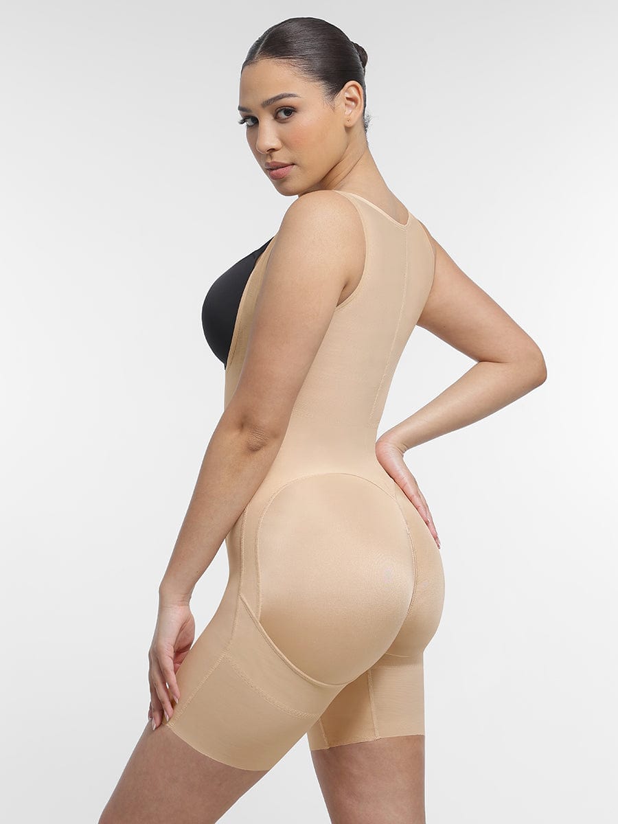 Postpartum Full Body Shapewear – U-Neck Chest Lift, Waist Control & Peach Butt Enhancer