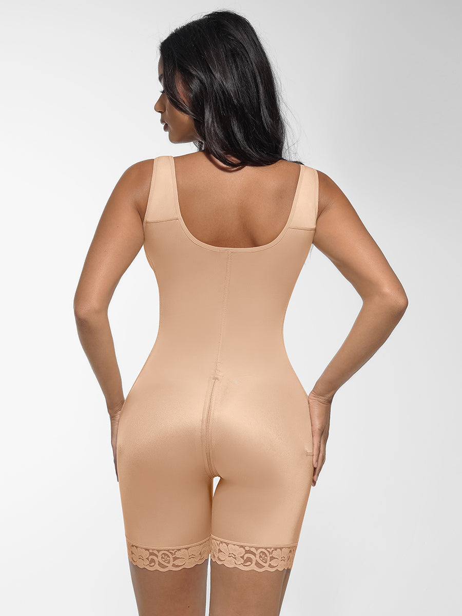 Postpartum Shapewear with U-Shaped Chest & 7 Steel Bones