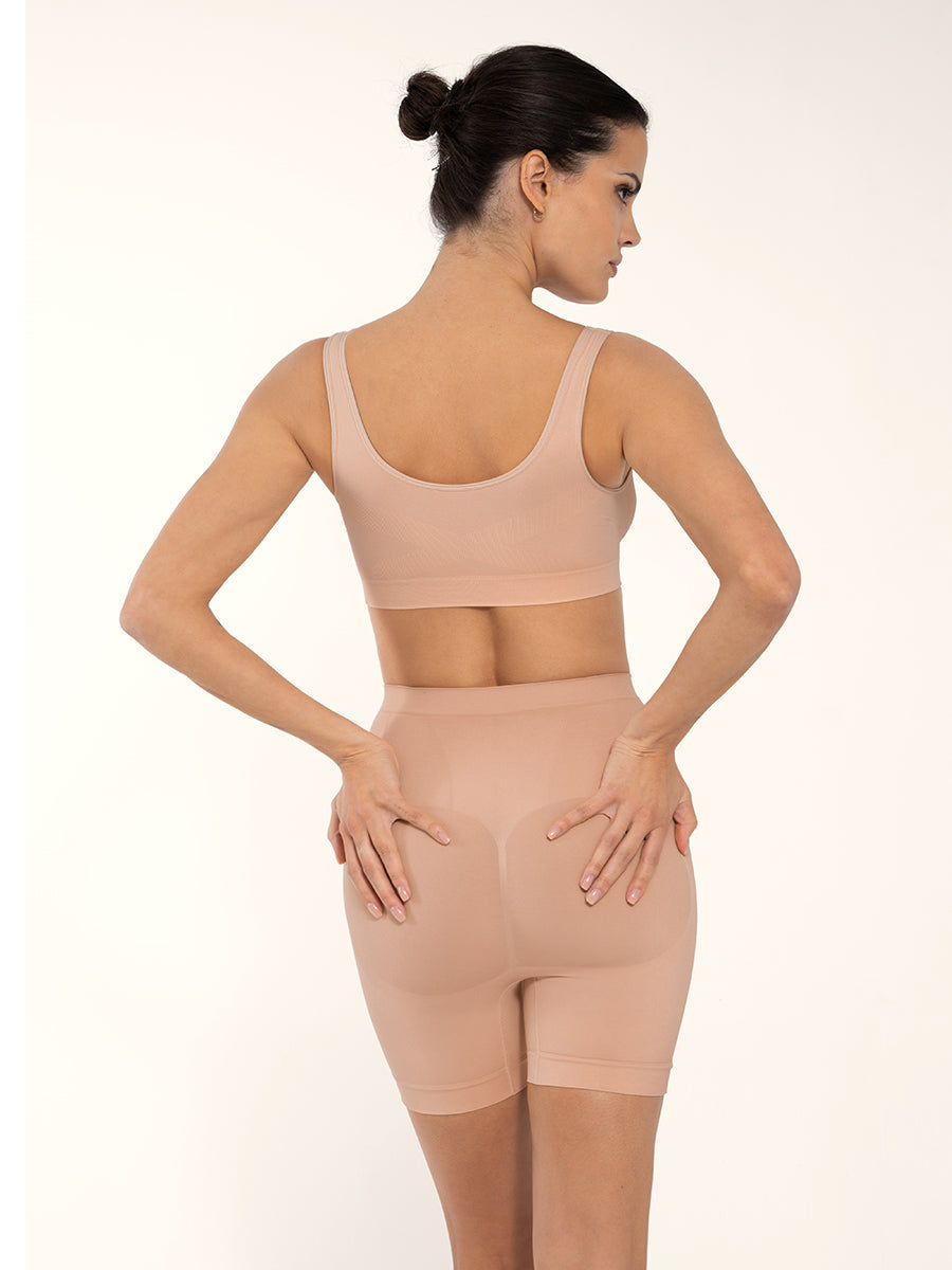 Seamless Shaping Bust Support Wider Back Bra