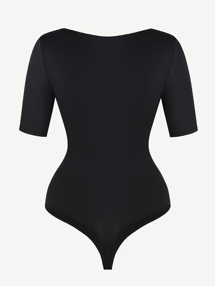 Slant Collar & Half Sleeves