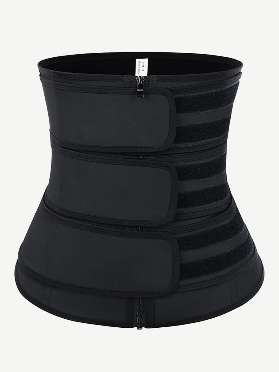 Rose Red Latex Waist Trainer