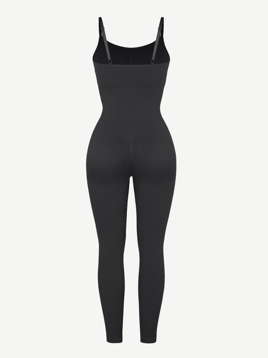 High-Stretch Seamless Tummy Control Jumpsuit