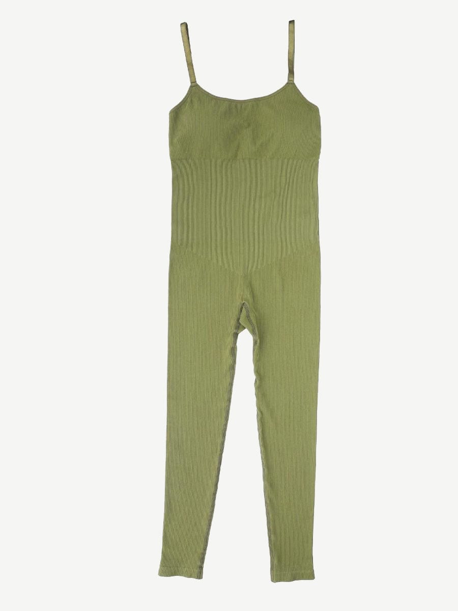 High-Stretch Seamless Tummy Control Jumpsuit