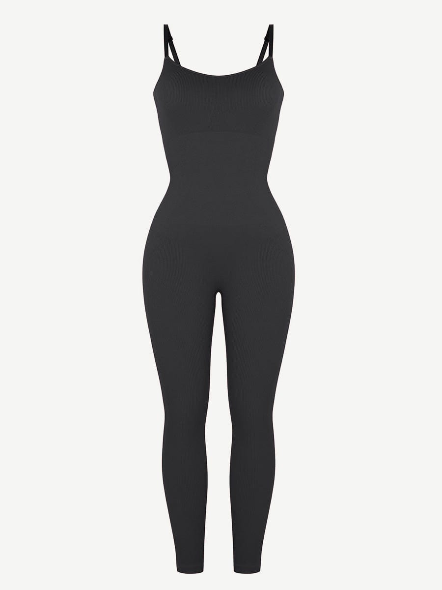 High-Stretch Seamless Tummy Control Jumpsuit