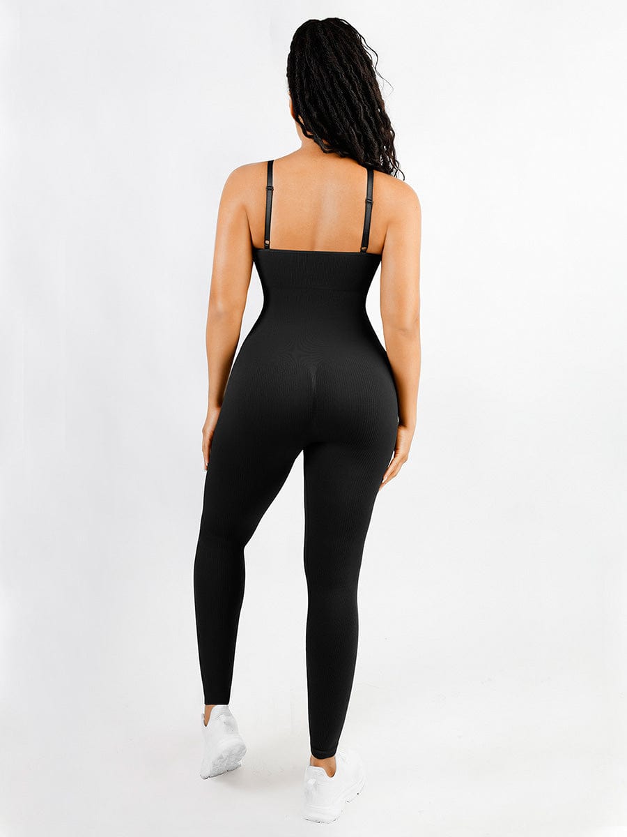 High-Stretch Seamless Tummy Control Jumpsuit