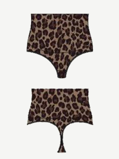 High Waist Tummy Control Thong Shapewear Panties