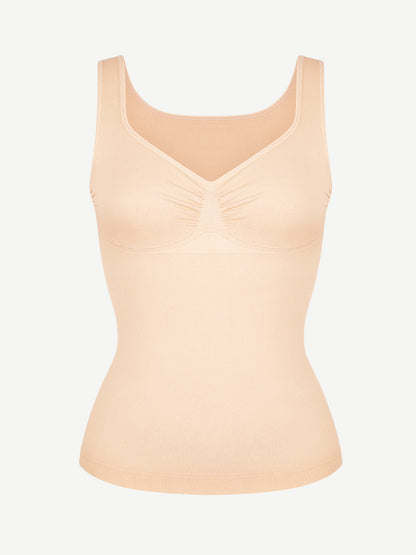Wholesale Seamless Bust Support Waist & Abdomen Control Shape Tank Top
