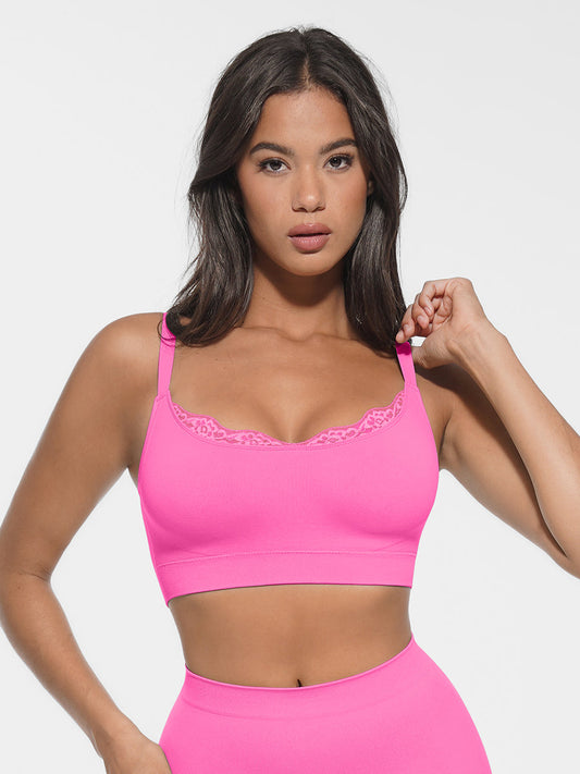 Wholesale Seamless Scoop Smooth Back Fat Bralettes Bras