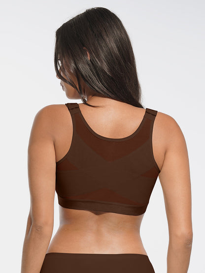 Wholesale Full Coverage Wireless No Padding Smooth Back & Side Support Postpartum  Bra