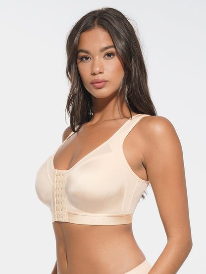 Wholesale Full Coverage Wireless No Padding Smooth Back & Side Support Postpartum  Bra