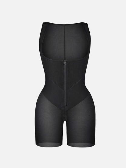 Postpartum Full Body Shapewear – U-Neck Chest Lift, Waist Control & Peach Butt Enhancer