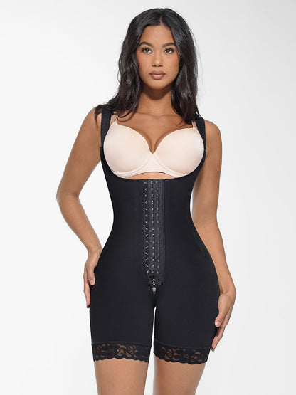 Postpartum Shapewear with U-Shaped Chest & 7 Steel Bones