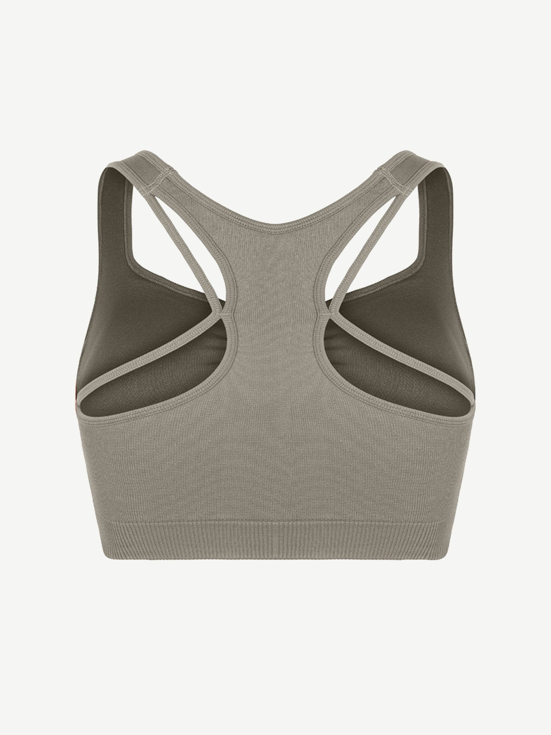 Seamless Racerback Support Sports Bra