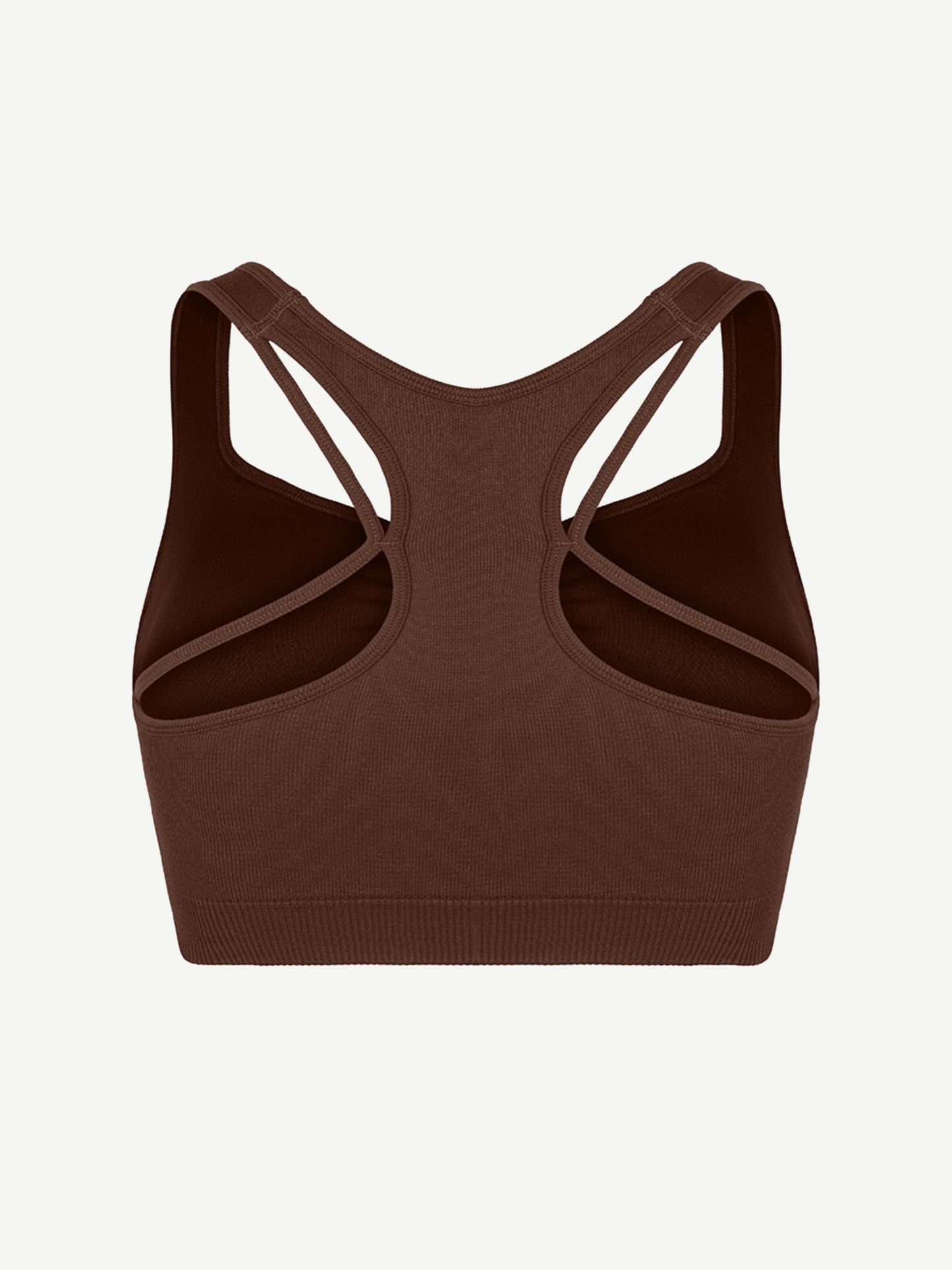 Seamless Racerback Support Sports Bra