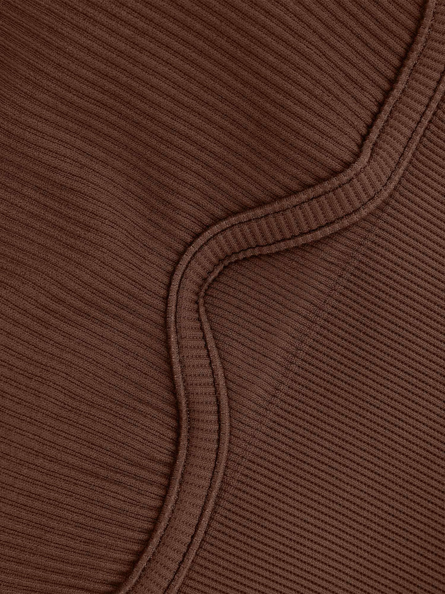 Eco-Friendly Seamless Ribbed