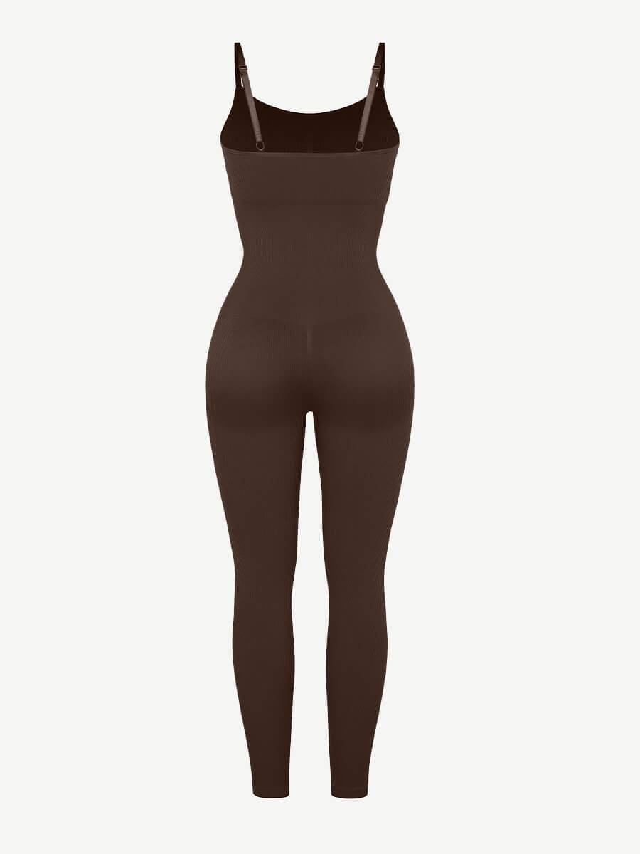 High-Stretch Seamless Tummy Control Jumpsuit