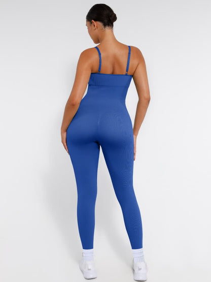 High-Stretch Seamless Tummy Control Jumpsuit