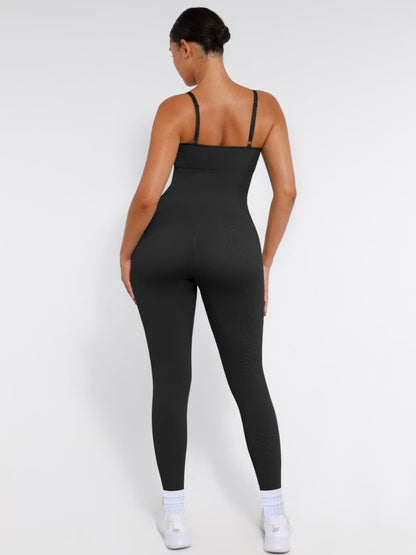 High-Stretch Seamless Tummy Control Jumpsuit