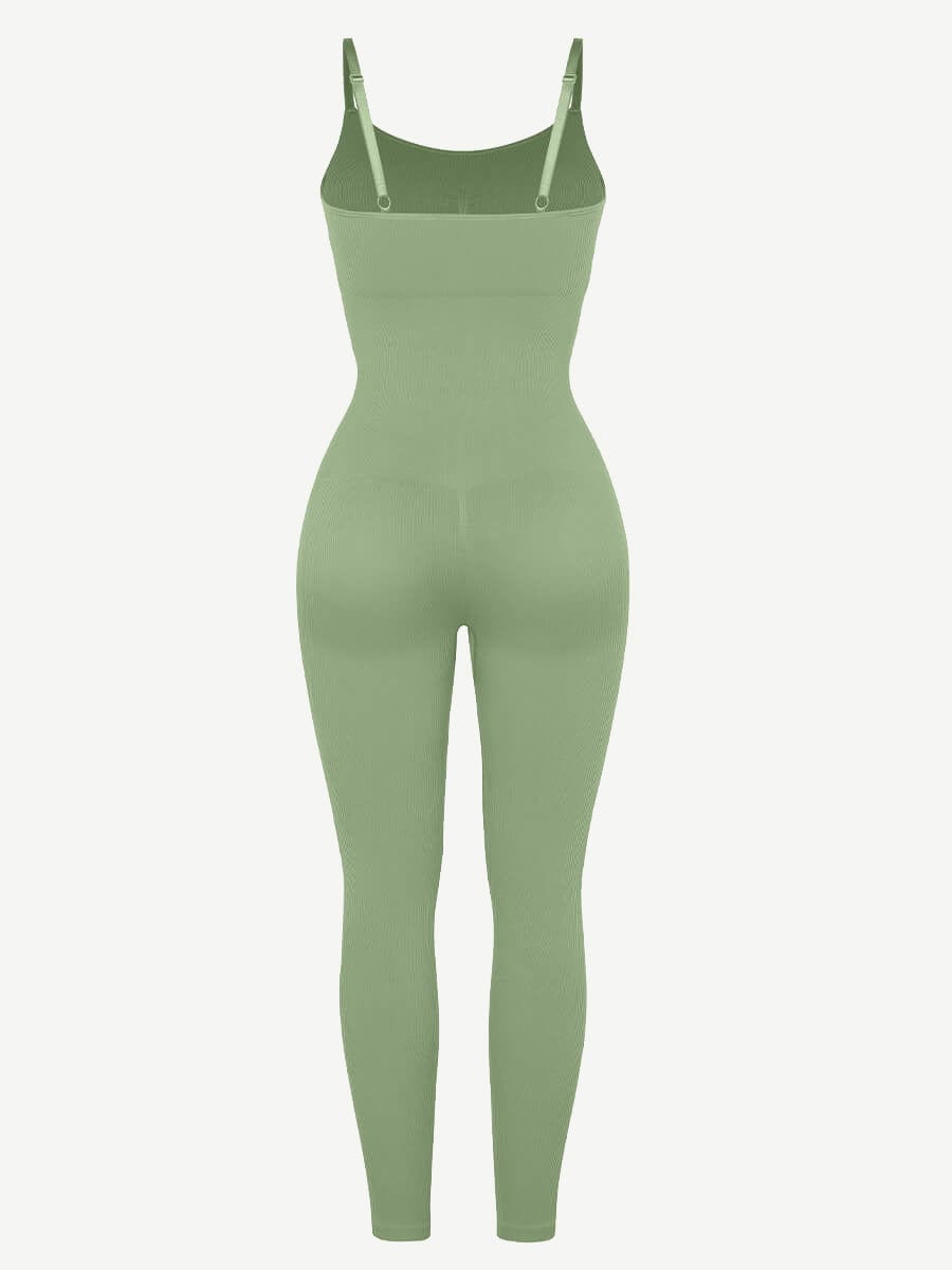 High-Stretch Seamless Tummy Control Jumpsuit