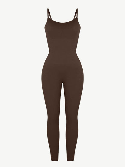 High-Stretch Seamless Tummy Control Jumpsuit