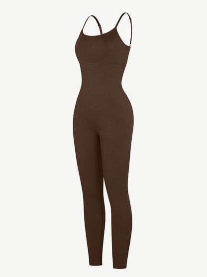 High-Stretch Seamless Tummy Control Jumpsuit