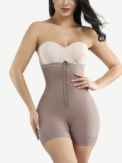 Queen Size High Waist Post-Surgical Slimming Shorts