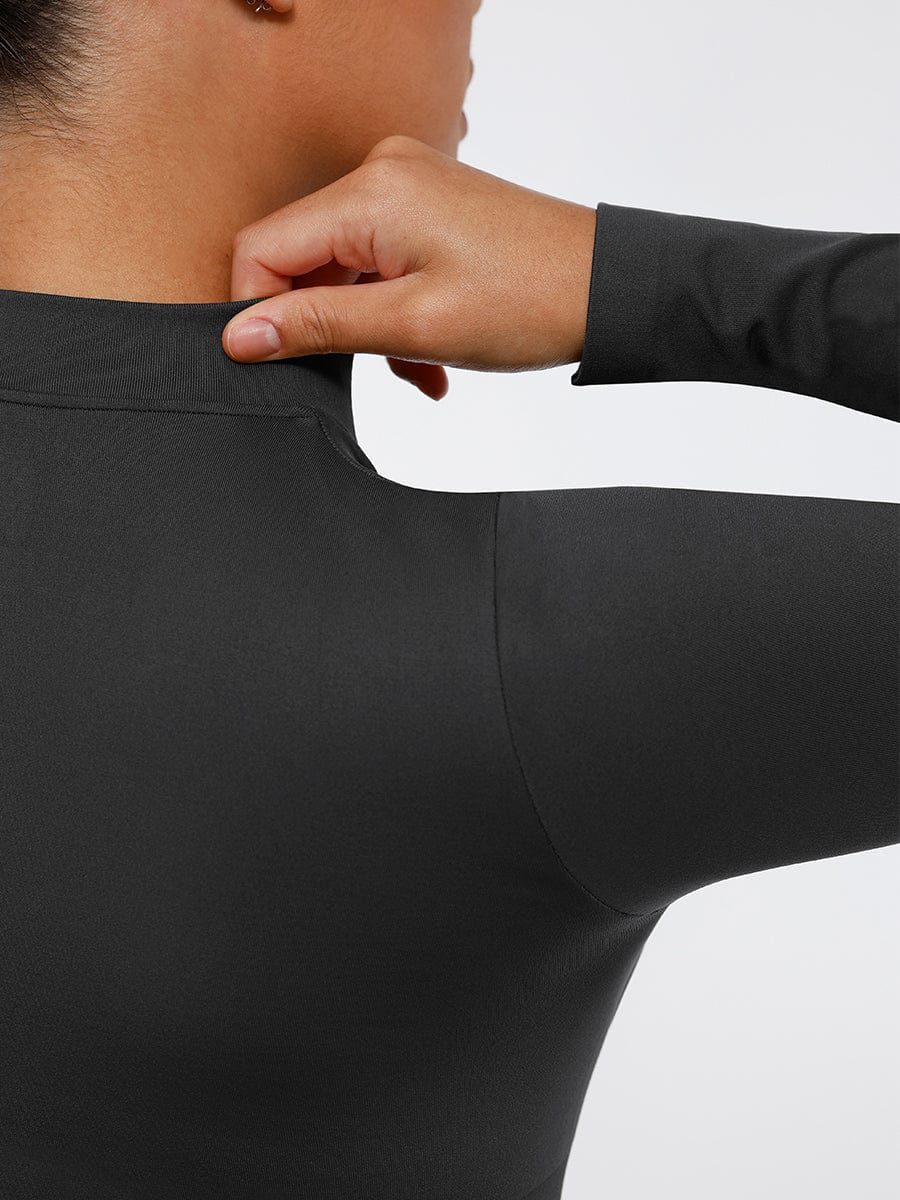 Seamless Long-Sleeve Shaping Bodysuit