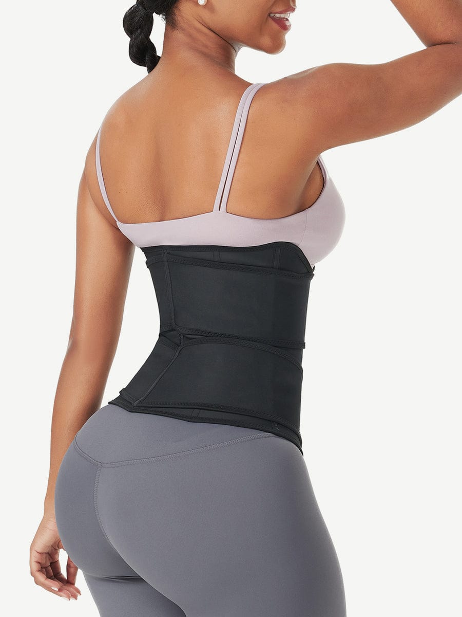 Black Underbust Latex Waist Trainer