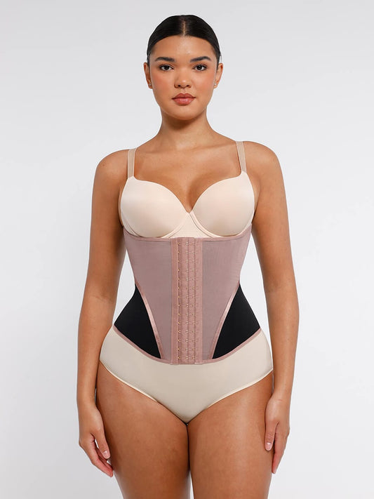 Lightweight Mesh Waist Cincher Shapewear - Breathable