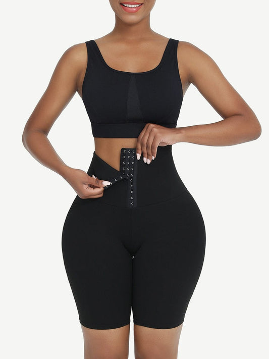 Black Mid-Waist 2-