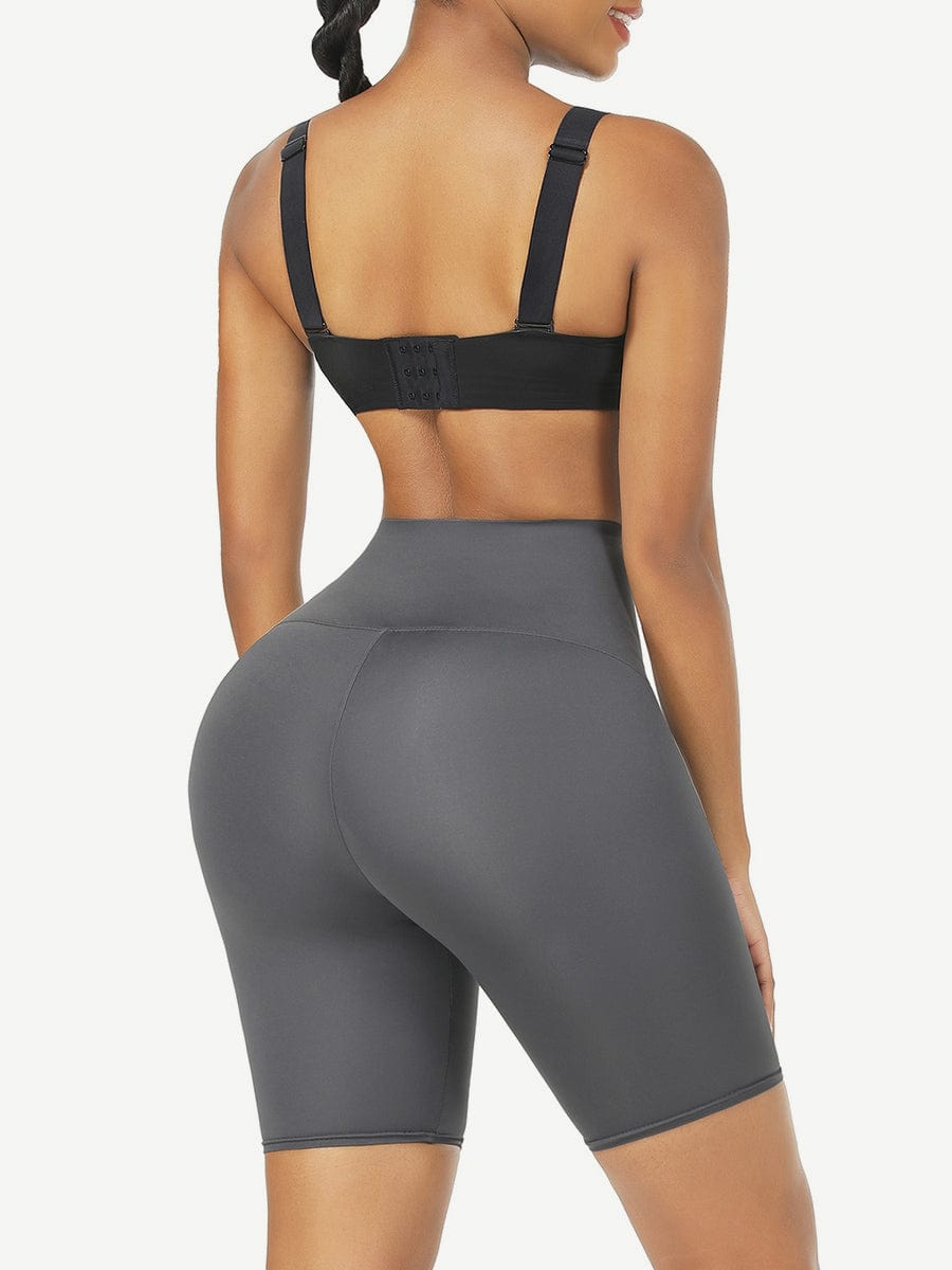 Black Mid-Waist 2-