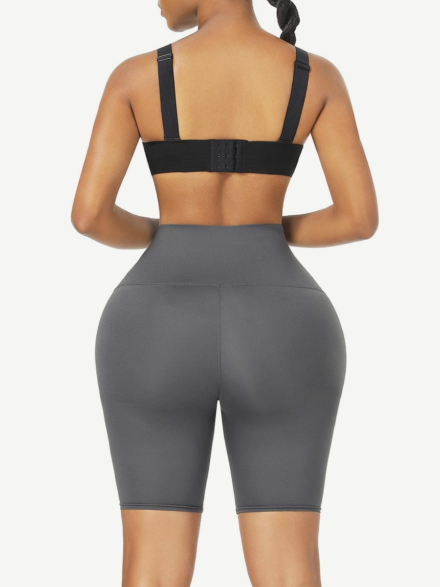 Black Mid-Waist 2-